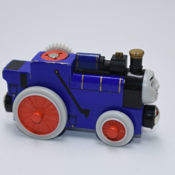 Fergus Tractor Thomas the Train Tank Engine Wooden Railway Friends Blue 2003 - Picture 5 of 8